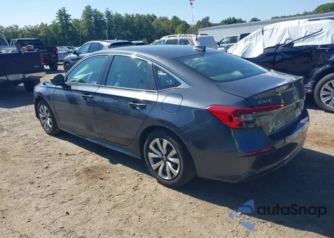 2023 Honda Civic Lx из США, поврежденный, VIN 2HGFE2F24PH569540